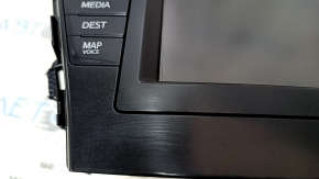 Monitor, display Toyota Prius V 12-15 pre-restoration, JBL, scratches