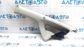 Front pillar trim, left, Nissan Leaf 13-16, gray, under the tweeter