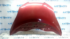 Nissan Leaf 11-17 bare steel hood, red NAH chipped