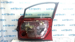Front right door assembly for Nissan Leaf 13-17 red NAH
