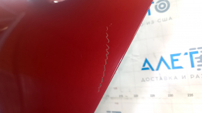 Rear left door assembly Nissan Leaf 13-17 red NAH, scratched