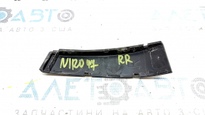 Right headlight cover for Kia Niro 17-22, small, structure, broken mount