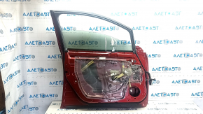 Front left door assembly for Nissan Leaf 13-17 red NAH