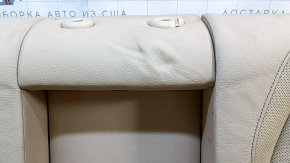Rear row of seats 2nd row BMW X1 F48 16-22 one-piece, heated, perforated, leather beige Oyster,