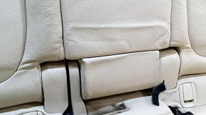 Rear row of seats 2nd row BMW X1 F48 16-22 one-piece, heated, perforated, leather beige Oyster,