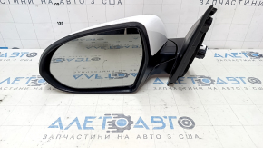 Left side mirror assembly Kia Niro 17-22, 3 pins, white, sand, bumps, scratches