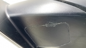 Left side mirror assembly Kia Niro 17-22, 3 pins, white, sand, bumps, scratches