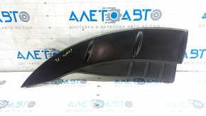 Left Nissan Leaf 13-17 hood scoop trim broken mount