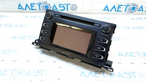 Toyota Highlander 14-16 small display radio tape recorder, chrome finish