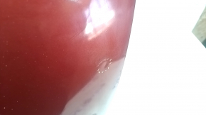 Naked tailgate with glass Nissan Leaf 13-17 red NAH, bump, peeling varnish