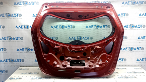 Naked tailgate with glass Nissan Leaf 13-17 red NAH, bump, peeling varnish