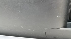 Right arch trim for a 2021-2025 Ford Bronco Sport, black, with hooks, scratches
