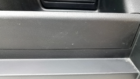 Right arch trim for a 2021-2025 Ford Bronco Sport, black, with hooks, scratches