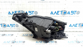 Right front headlight for Nissan Leaf 13-17 halogen, without mounting, white cap, scratches