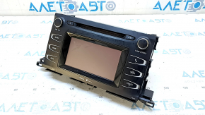 Toyota Highlander 14-16 small display radio tape recorder, chrome finish