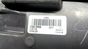 Left front headlight for Nissan Leaf 13-17 halogen, without mounting, white cap, spider web, scratches
