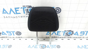 Rear left headrest for Ford Bronco Sport 2021-25, black and dark gray leather combination