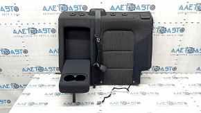 Left rear seat backrest for Ford Bronco Sport 2021-25 without AIRBAG, with armrest and seat belt, black and dark gray combination leather