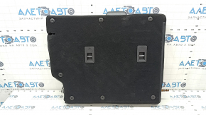 Left rear seat backrest for Ford Bronco Sport 2021-25 without AIRBAG, with armrest and seat belt, black and dark gray combination leather