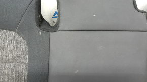 Ford Bronco Sport 2021-25 rear seat cushion, black and dark gray combination leather, ready to clean