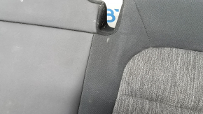 Ford Bronco Sport 2021-25 rear seat cushion, black and dark gray combination leather, ready to clean