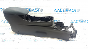 Nissan Leaf 13-17 center console armrest, black cloth, dry-cleanable