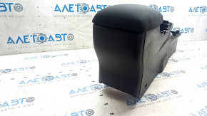 Nissan Leaf 13-17 center console armrest, black cloth, dry-cleanable