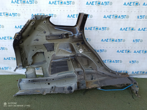 Quarter wing rear left BMW X1 F48 16-22 black, on the body, bumps