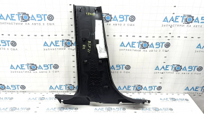 Black lower right center pillar trim for 2021-2025 Ford Bronco Sport, scratches, worn