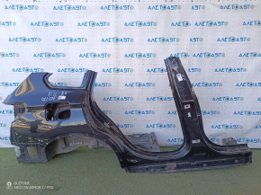 Quarter wing rear right BMW X1 F48 16-22 black, on the body