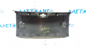 Nissan Leaf trunk opening trim, gray, 13-17, scuffs, scratches