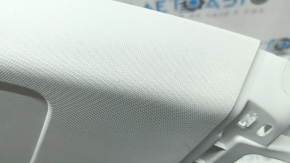 Ford Bronco Sport 2021-25 center pillar trim, upper left, gray, worn