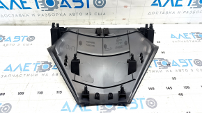 Black instrument panel trim for the upper Nissan Leaf 13-17