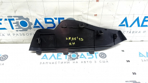 Nissan Leaf 13-17 right side dashboard trim, black