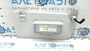 Right visor Ford Bronco Sport 21-25 without sunroof, gray with backlight