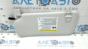 Right visor Ford Bronco Sport 21-25 without sunroof, gray with backlight
