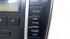 Toyota Camry V50 12-14L tape recorder, radio, CD player, frame cracked, buttons worn out