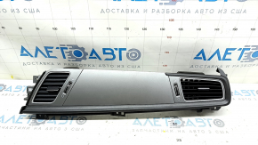 Front panel trim with air vents for Kia Niro 17-19, graphite frame, broken fastener