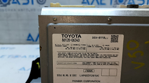 Toyota Camry v50 12-14L tape recorder, radio, CD player scratches