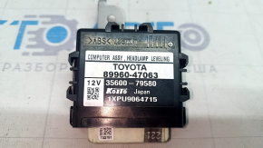 Computer Assembly, Headlamp Leveling for Toyota Prius V 12-17 with Bracket