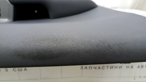 Kia Niro 17-22 front left door panel, gray, gray insert, rubber armrest, scratches