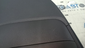 Kia Niro 17-22 front left door panel, gray, gray insert, rubber armrest, scratches