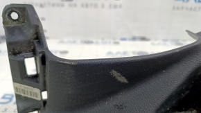 Left arch trim for Kia Niro 17-18 HEV, PHEV, black, under the curtain, without a subwoofer, with a plug, scratches, abrasions