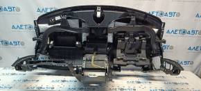 Nissan Leaf 11-17 black dashboard without airbag