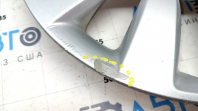 Wheel cap R16 Nissan Leaf 13-17, paint peeled off, cracked