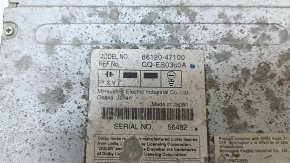 Radio tape recorder for 6 discs Toyota Prius 20 04-05 JBL scratches, missing button