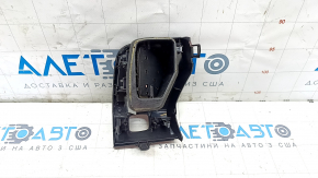 Left air duct deflector for Nissan Leaf 13-17 black