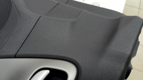 Front right door trim panel for Kia Niro 17-22, gray, matte gray insert, rubber armrest, scratches
