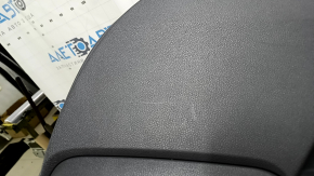 Front right door trim panel for Kia Niro 17-22, gray, matte gray insert, rubber armrest, scratches