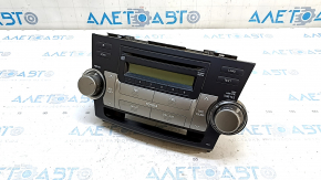 Toyota Highlander 2008-2010 radio tape player scratches, no hazard warning button